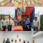 திட்வா புயலுக்கான நிவாரண பொருட்கள் சேகரித்து வழங்கிய கிரீன் குளோப் சமூக அமைப்பு.